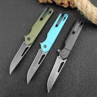 Cuchillo De Doble Filo Con Ayuda De Infusión 239 3.25" De Acero Inoxidable 8Cr13Mov Tanto Negro Con Manillas De Fibra De Nylon Táctico - details 2