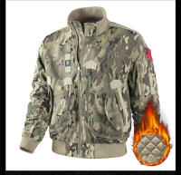 Chaqueta De Piloto MA-1 Para Hombre Estilo Militar Con Estampado De Camuflaje Chaqueta De Béisbol Gruesa De Algodón Para Otoño E Invierno Cierre De Cremallera - details 18