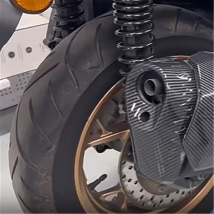 Cubierta De Protección Para Escape De Yamaha X MAX 300 Guardia Antisalpicaduras De Calor Accesorios Para Motocicletas Material Plástico - 1