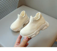 Zapatillas Casuales Para Niños Y Niñas Algodón Elástico Transpirables Zapatos Slip-on Para Otoño Moda Nueva Tallas 21-30 - details 5