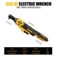 Llave De Impacto Sin Cable Dewalt DCF512 De 3/8 Pulgadas Con Motor Sin Escobillas Velocidad Variable Herramienta Eléctrica 20V - details 1