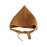 Gorro De Lana Suave Para Niños Y Niñas De Otoño Invierno Estilo Solid Color Ajustable Para Bebés Recubrimiento Cálido Accesorios Infantiles 4-12 Años - details 4