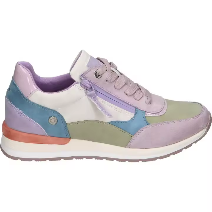 REFRESH | Zapatillas Bajas Refresh para Moda Joven – Deportivas con Cuña Multicolor – Sneakers con Cordones y Cremallera – Estilo Casual – Cómodas y Ligeras – Modelo 172630 - 1
