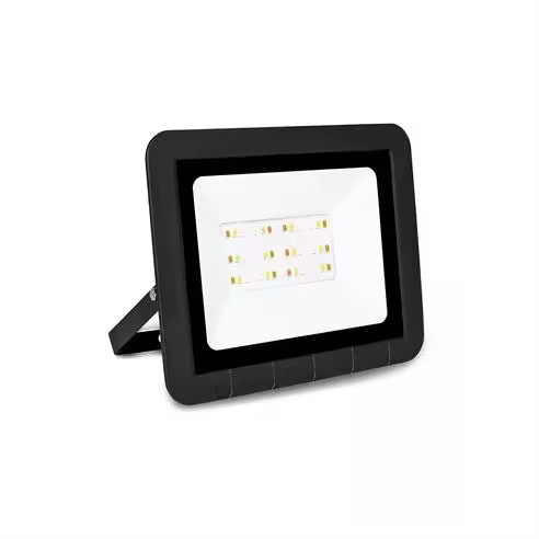 Proyector led aluminio negro matel rgb ip65 30w - 1