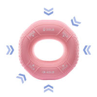 Anillo De Silicona Para Ejercicio De Mano Y Muñeca Entrenador De Gripa Resistencia Para Alivio Del Estrés Tamaño 80x78x22.5mm Unisex - details 6