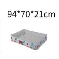 Jaula para perros, cálida cama para perros medianos y pequeños, funda extraíble, lavable a máquina, cama de felpa para mascotas - details 3