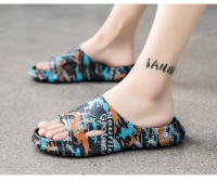 Zapatillas De Verano Para Hombre Y Mujer Con Diseño Gráfico Grueso Y Plataforma Para Parejas Zapatos De Casa Transpirables Y Cómodos Para Uso Interior - details 12