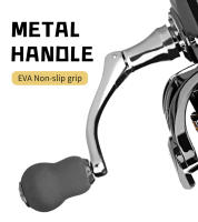 Carrete De Pesca DEUKIO Nueva Carrete De Manivela Metálica Para Pesca En Oceano Y Río Ratio De Mezcla 5.2:1 Carrete Giratorio Para Jig Carp - details 6
