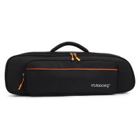 Bolsa Portátil Para Trompeta Impermeable De Almacenamiento Espaciosa Para Instrumentos De Brass 57x17x13 Cm 22.44x6.69x5.12 Pulgadas - details 10