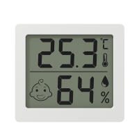 Medidor De Temperatura Y Humedad Digital LCD Estación Climática Para El Hogar Con Luz Trasera Para Habitación De Bebé Medidor De Ambiente Electrónico - details 16