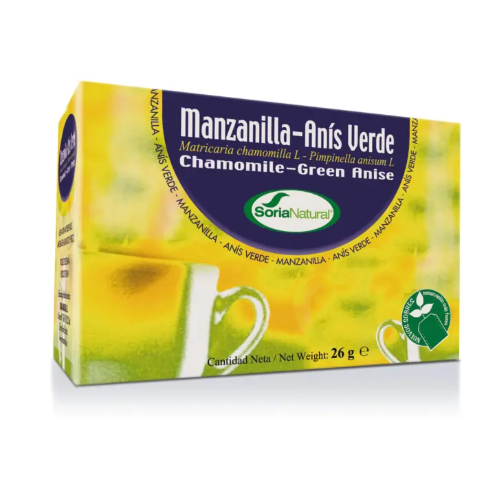 Soria Natural Manzanilla Con Anís Infusión 20 Filtros - 1