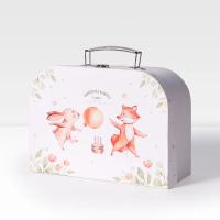 Caja De Almacenamiento Portátil Estuche De Papel Tamaño Small Organizador De Estación De Trabajo Para Regalos Y Tarjetas De Cumpleaños - details 4
