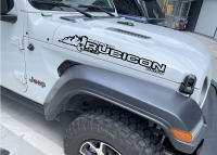 Cubierta De Parachoques Para Coche Estampado De Vinilo Para Jeep Wrangler Unlimited JK JL CJ RUBICON Accesorios De Ajuste Externo DIY 2PCS - details 2