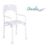 Moretti Iberica Silla de Baño Plegable y Regulable (Resistente 136 Kg) Onda RS826 - Accesorios para la Salud - details 2
