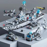 Conjunto De Bloques De Construcción 6 En 1 1560 Piezas Para Niños Juguetes De Armada Y Avión Militar Regalo De Navidad Para Niños Mayores De 3 Años - details 6