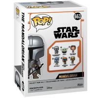 Figura Funko POP Star Wars Mandalorian The Mandalorian With Darksaber - details 2