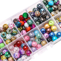 Kit De Hacer Pulseras 200Pcs Con Cuentas De Vidrio Cristal Y Piedras Naturales Para DIY Joyería Collares Pulseras Y Aretes - details 1