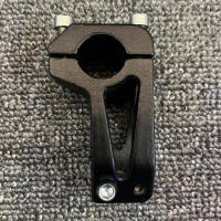 Aluminio Negro Aluminio Aleación Manillar 25.4mm/22.2mm Longitud 60mm Accesorios Bicicleta Manillar Exterior Partes 1 Pcs 200g - details 9