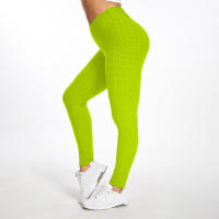 Leggings De Yoga Para Mujer Fitness Running Cintura Alta Slim Pantalones Deportivos Push up Secado Rápido Gimnasio Correr Trabajo Largo - details 26