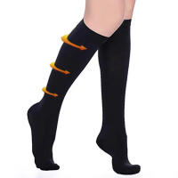 Calcetines De Compresión Para Hombres Y Mujeres Que Promueven La Circulación Sanguínea Ideal Para Enfermeras Tratamiento Médico Embarazo Gimnasio Senderismo Correr - details 4