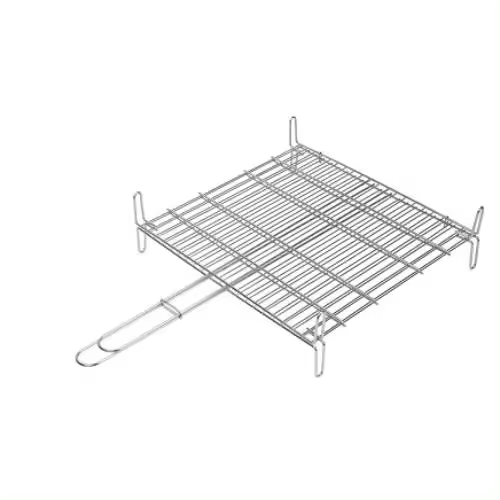 Parrilla doble inoxidable SAUVIC 18/8 50x50 2686 - 1