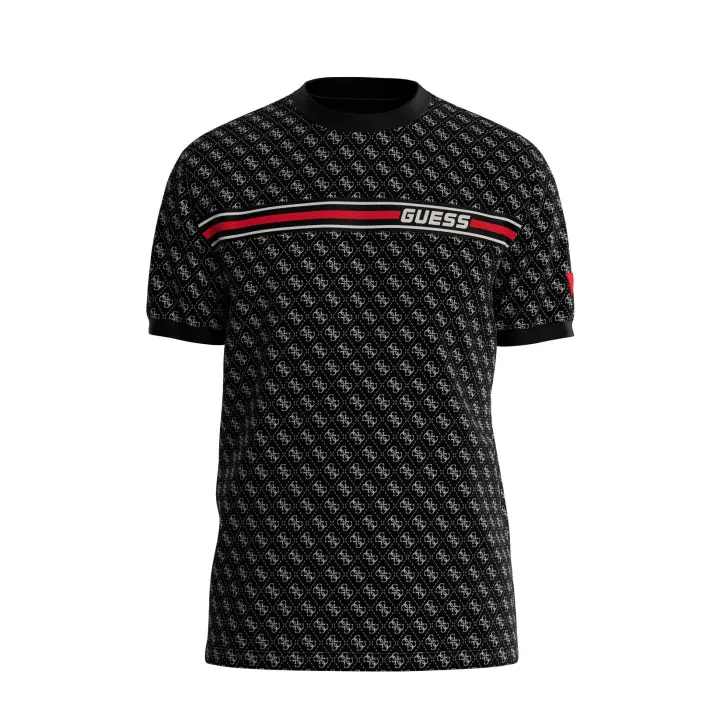 Guess Athleisure Camiseta Negra Z2BI09 J1314-P9QC , para Hombre - 1