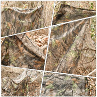 Malla De Camuflaje 59"W 1.5m*2 3 4 5 6 8 10 12m Para Caza Y Uso Militar Sombra De Árbol Translúcido Protección Solar Jardín - details 3
