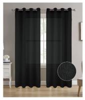 Cortina visillo doris 140x260cm.Decorar para el hogar, sala de estar y dormitorio, estilo americano, 100% poliester.1 panel.Ref：62939 - details 21