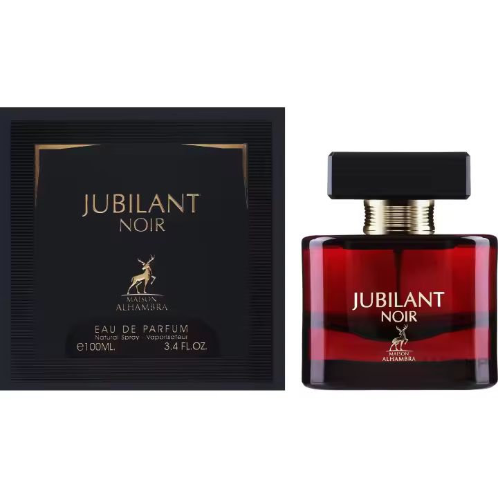 JUBILANT NOIR MAISON ALHAMBRA EDP PERFUME ARABE ESPAÑA STOCK - 1