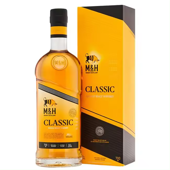 MILK & HONEY CLASSIC SINGLE MALT WHISKY 70CL 46% - 1