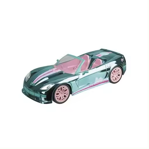 Coche radiocontrol Barbie 65 Aniversario 40 x 17.5 x 12.5 cm - 1