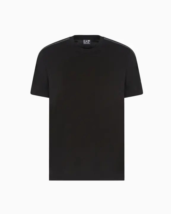 EA7 Logo Series Camiseta Hombre negro - 1