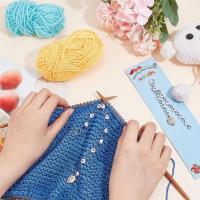 2 Pcs Encantos De Oveja Contador De Filas De Tejido Acabado En 0-9 Marcadores De Costura De Cuentas De Acrílico Para Crochet - details 2