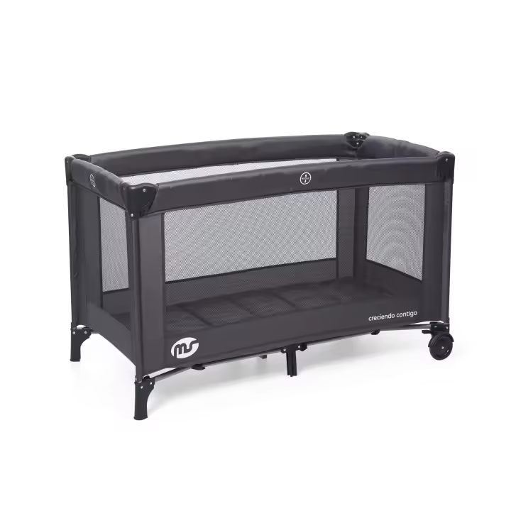 CUNA DE VIAJE 120X60 NEGRA DE LA MARCA INNOVACIONES MS - 1