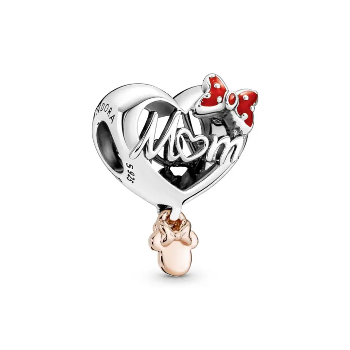 Pandora Disney Mamá Minnie Mouse de Disney Charm en plata de ley y oro de 14k 781142C01 , para Mujer - 1