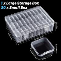 Caja De Almacenamiento Multifuncional Para Pintura Diamante DIY Bordado De Perlas Arte De Uñas Joyería Mosaico De Strass - details 9