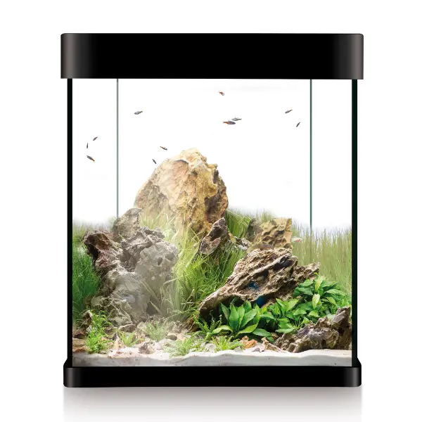 Kit NANO AQUA LED 30 negro (30 l). Acuario para peces tropicales de 30 litros. - 1