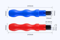 Herramienta De Corte De Ángulo Recto LED Neón Dividido Con Borde Redondo En Silicona Suave Accesorio Para Carpintería Herramienta De Grabado - details 2