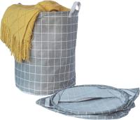 Cesta de Lavadería o cesta de almacenamiento plegable, Gris, para la Organización y el modelo de su hogar, cesta de lavado plegable-Almacenamiento de ropa multifuncionales, ahorra Espacio, fácil de transportar - details 0