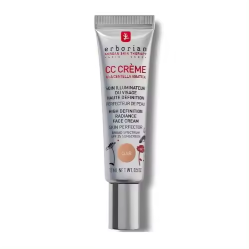 Erborian CC Crema Base Maquillaje Hidratante SPF25+ Tono Claro 15 ml - 1