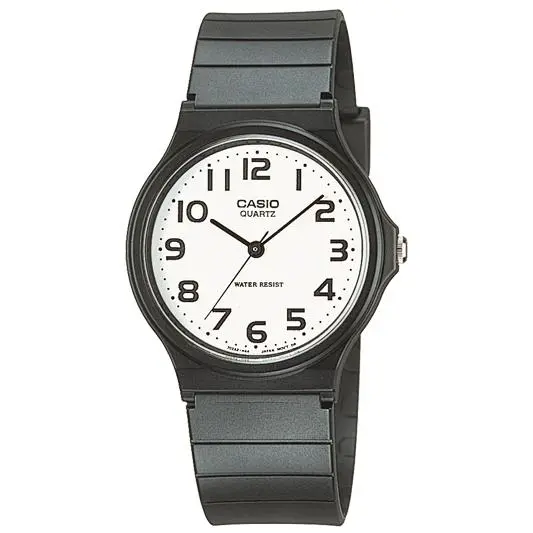 RELOJ CASIO MQ-24-7B2LEG DE HOMBRE COLLECTION ESFERA BLANCA CON NÚMEROS GRANDES - 1