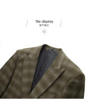 Traje De Boda Para Hombre De Alta Gama Tres Piezas Con Chaleco Y Pantalones Traje De Novio Casual Elegante Para Todas Las Estaciones - details 19