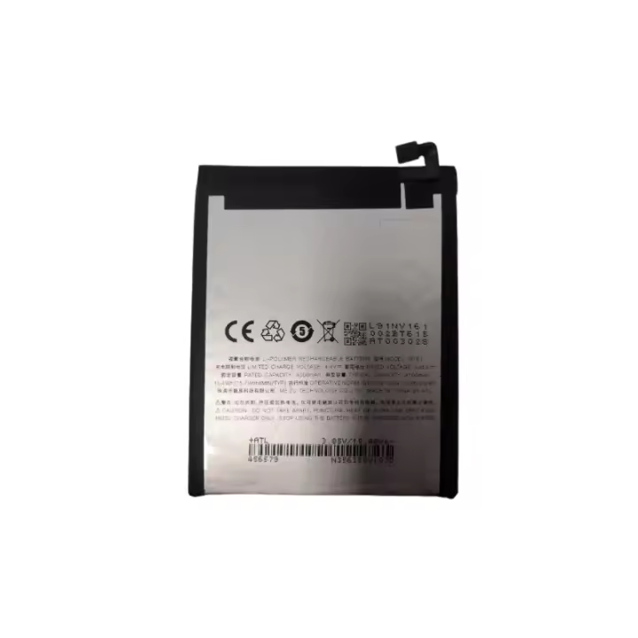 Bateria original Meizu M3 Note CONECTOR MACHO ⋆ BT61 ⋆ Capacidad 4000 mAh ⋆ Repuesto original con gran autonomía ⋆ Carga rápida y segura ⋆ Batería fiable para sustituir la original desgastada ⋆ Compatible con modelos indicados ⋆ Instalación directa - 1