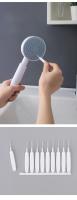 Cepillo De Limpieza Para Rojellador Multifuncional Blanco Accesorios De Baño Para El Hogar Material Plástico Ecológico - details 2
