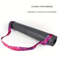 Correa Ajustable De Yoga Para Manta De Yoga Con Almacenamiento Correa De Hombro Para Deportes Correa De Estiramiento Para Piso - details 1