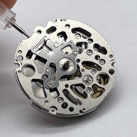 Mecanismo Automático Japonés NH70 NH70A 24 Joyas Mezcla De Hierro Y Acero Inoxidable Movimiento De Reloj Skeleton Para Modificación Y Reemplazo - details 5