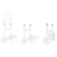 Cofan Carro de la Compra Plegable Cofan | Aluminio | 43 Litros - details 3