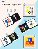Libros De Tela Suave Para Bebé Con Sonido De Raspadura Libros Quietos Para Infantes Juguetes Educativos De Aprendizaje Temprano Para Recién Nacidos Hasta 12 Meses Juguete De Rattler Para Regalos Para Bebés - details 11