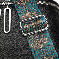 Bolso De Hombro Para Mujer En Cuero Genuino Alta Calidad Cuero De Vaca Bolso De Moda Bolso Mensajero Diseñador De Cierre De Cremallera - details 19