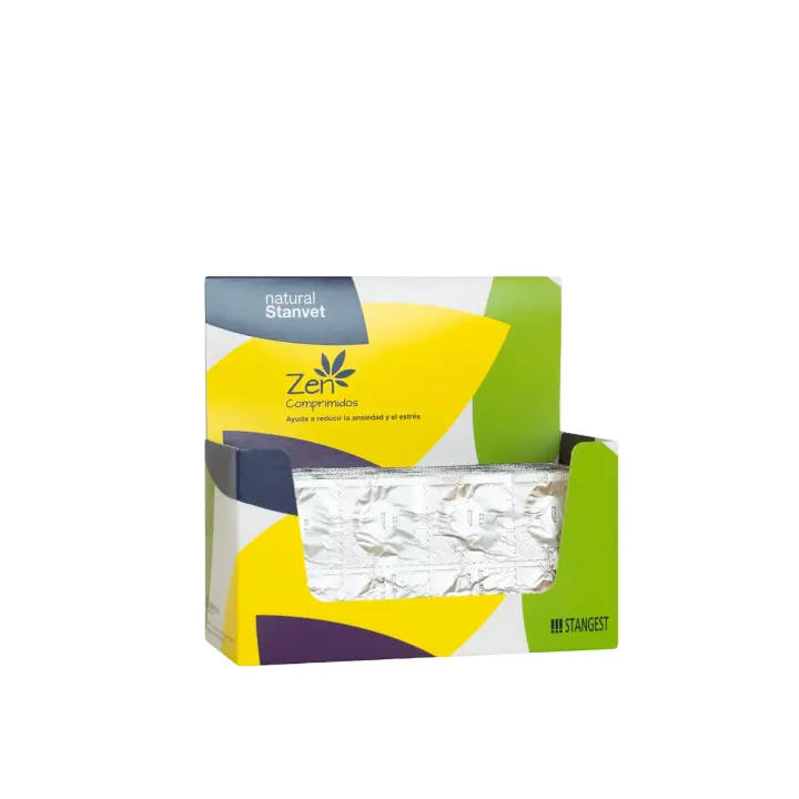 ZEN COMPRIMIDOS, COMPLEMENTOS NUTRICIONALES PARA MASCOTAS, LABORATORIOS STANGEST, REDUCCIÓN DEL ESTRÉS Y LA ANSIEDAD - 1